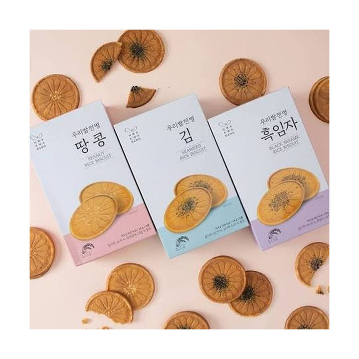 Hwagabang Korean Rice Cracker with Peanut 144g