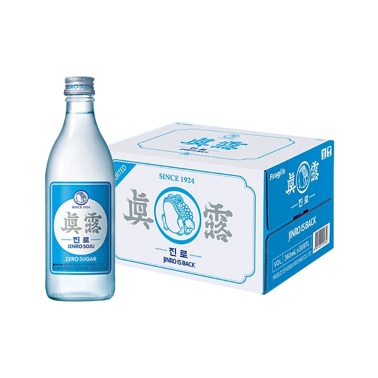 Jinro is Back Soju 360ML 16.5% (Box) 20PC