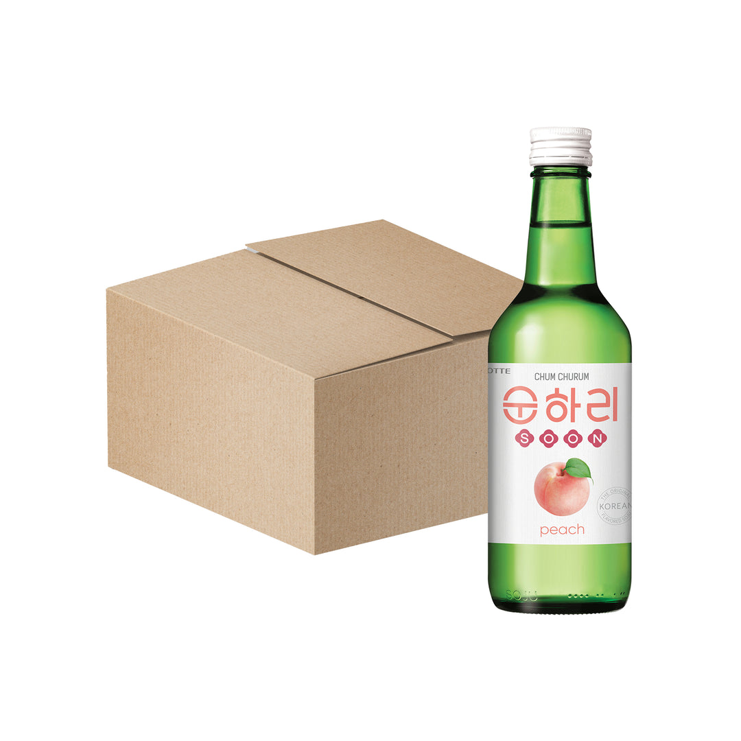 Soonhari Soju Peach 350ML 12% (Box) 20PC