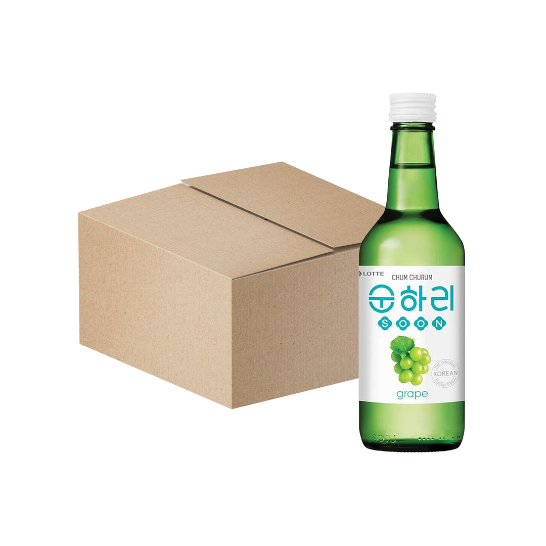 Soonhari Soju White Grape 350ML 12% (Box) 20PC