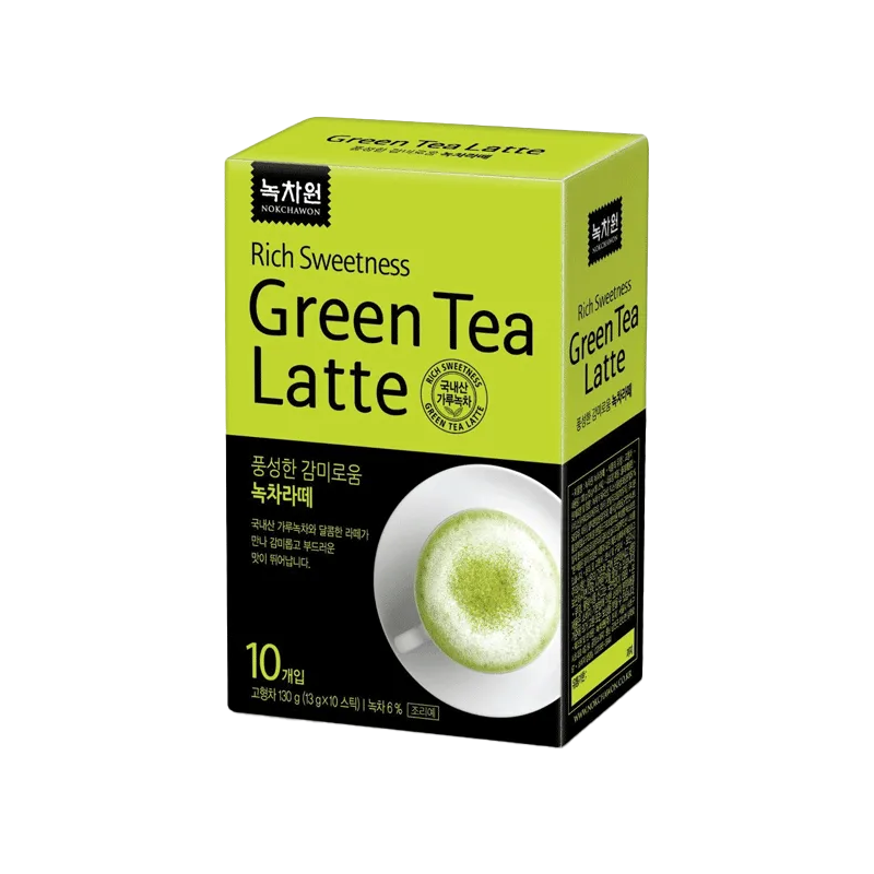 Green Tea Latte Sticks 13G