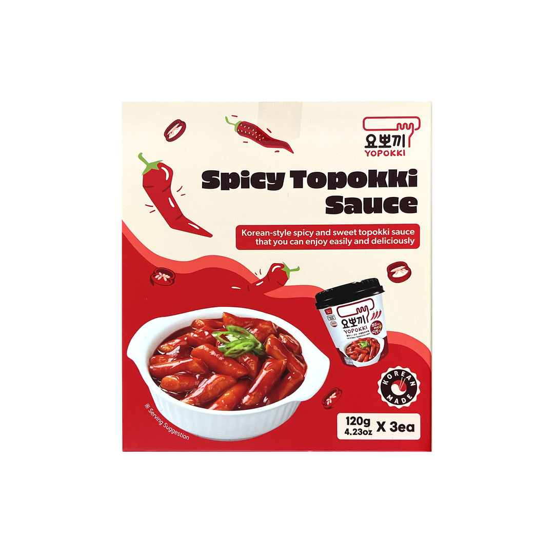 Spicy Teokbokki Sauce 120G 3P