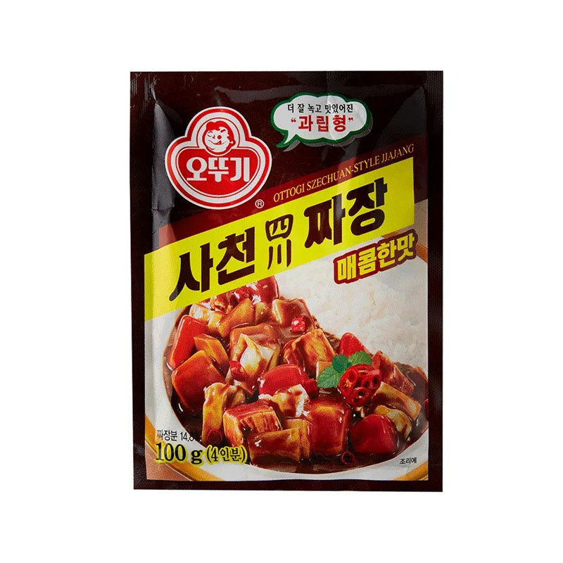 Spicy Black Bean Sauce Powder (Sacheon Jjajjang) 100G