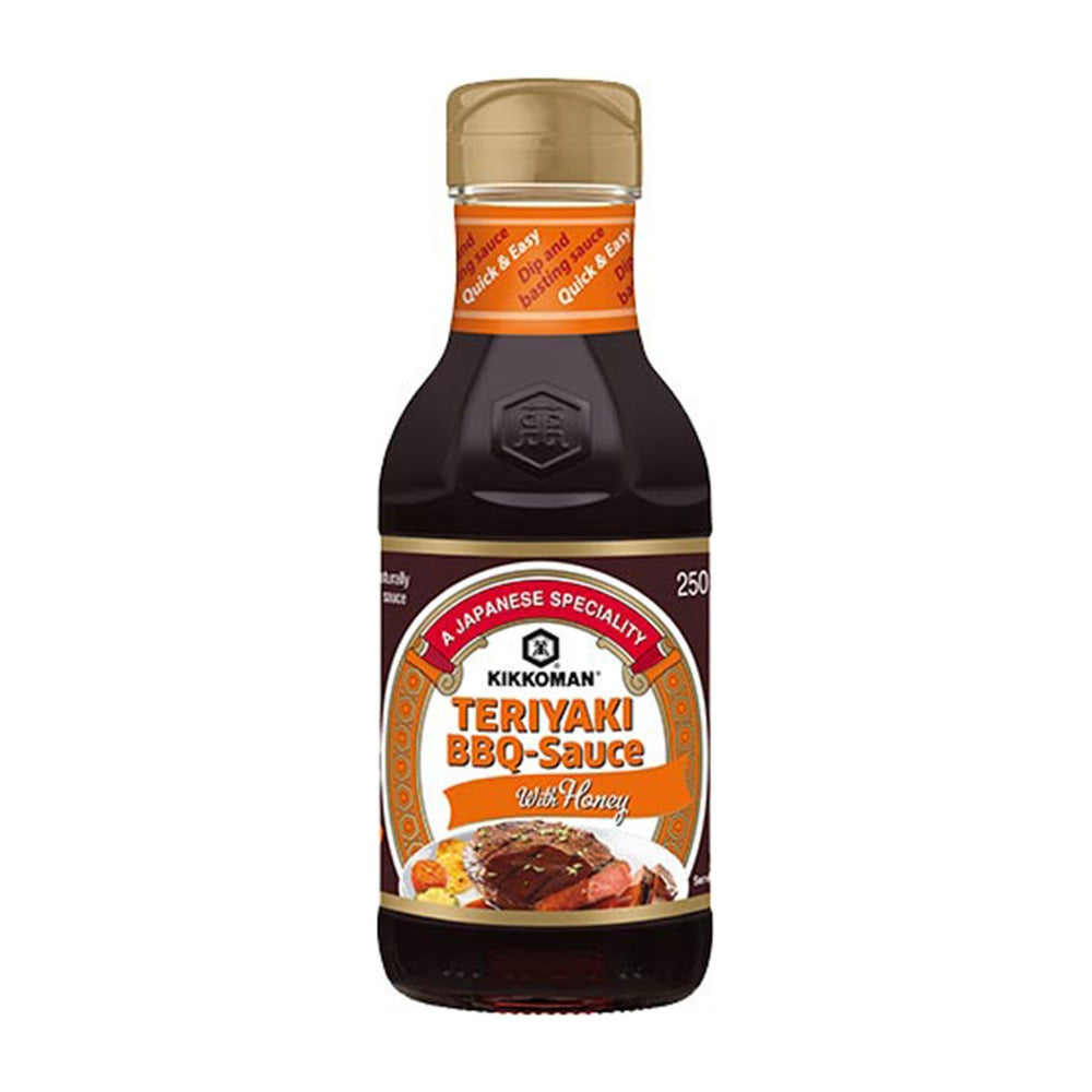 Kikkoman Teriyaki BBQ Sauce with Honey and Smoky 250ml
