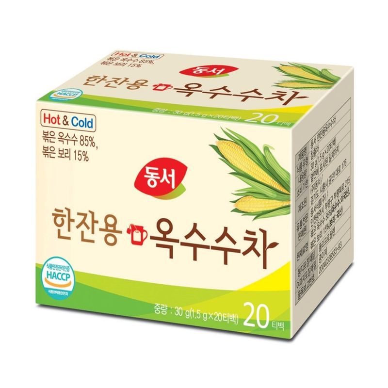 Dongseo Corn Tea Teabags 20 Pack 30g
