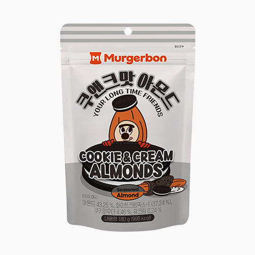 Murgerbon Cookies & Cream Flavour Almond Snack 180g