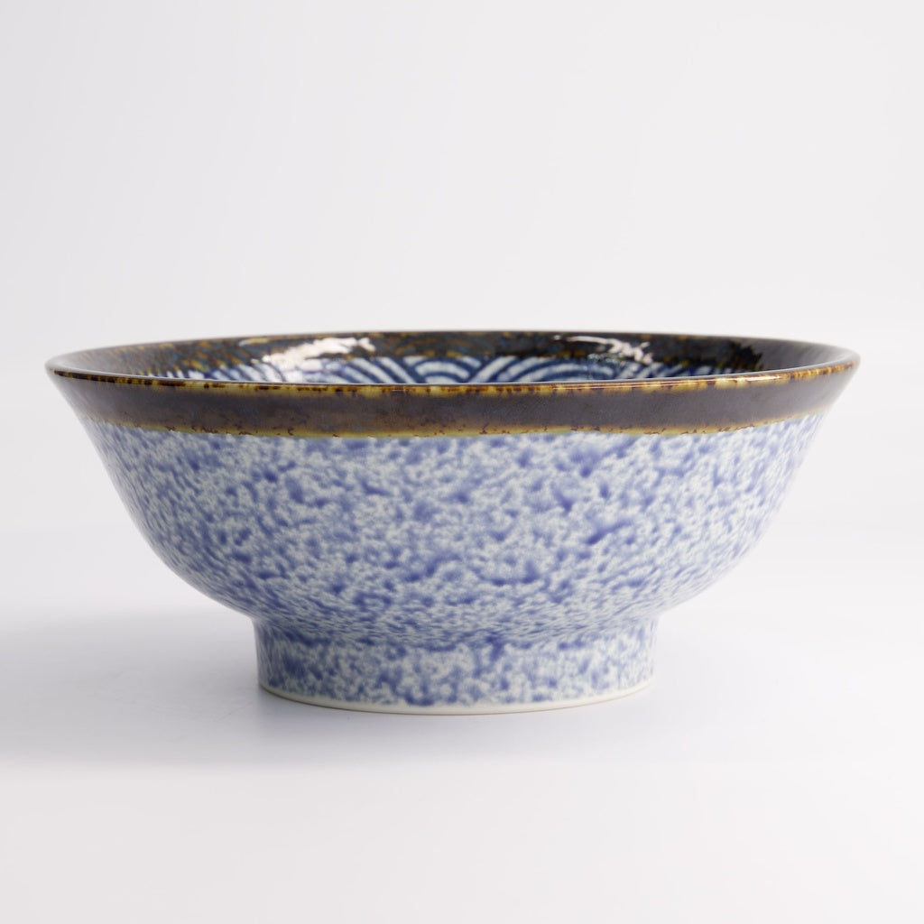 Aisai Seigaiha Ramen Bowl 21.5x9cm 1300ml