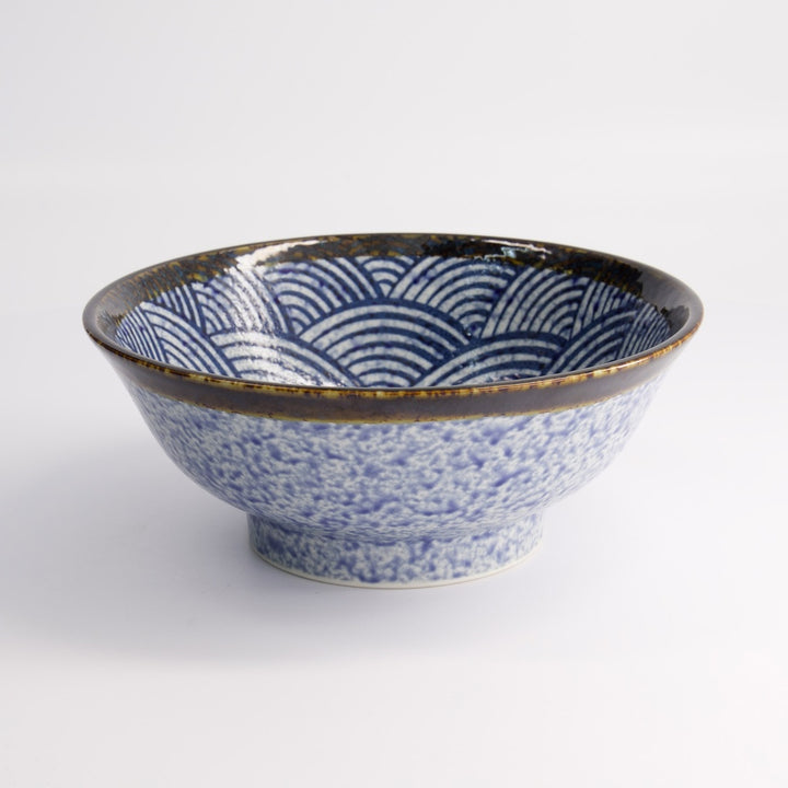 Aisai Seigaiha Ramen Bowl 21.5x9cm 1300ml