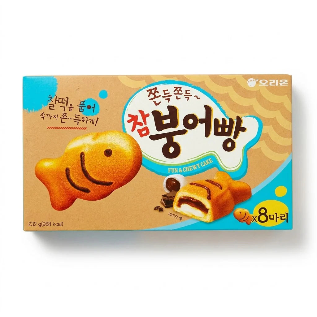 Orion Cham Bungeoppang Fish-Shaped Cake Multi-Pack 174g