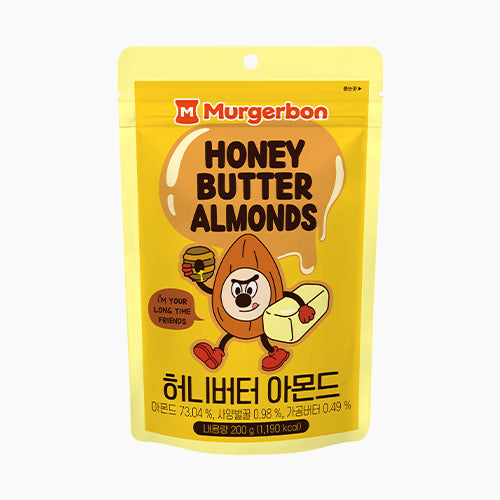 Murgerbon Honey Butter Almond Snack 200g