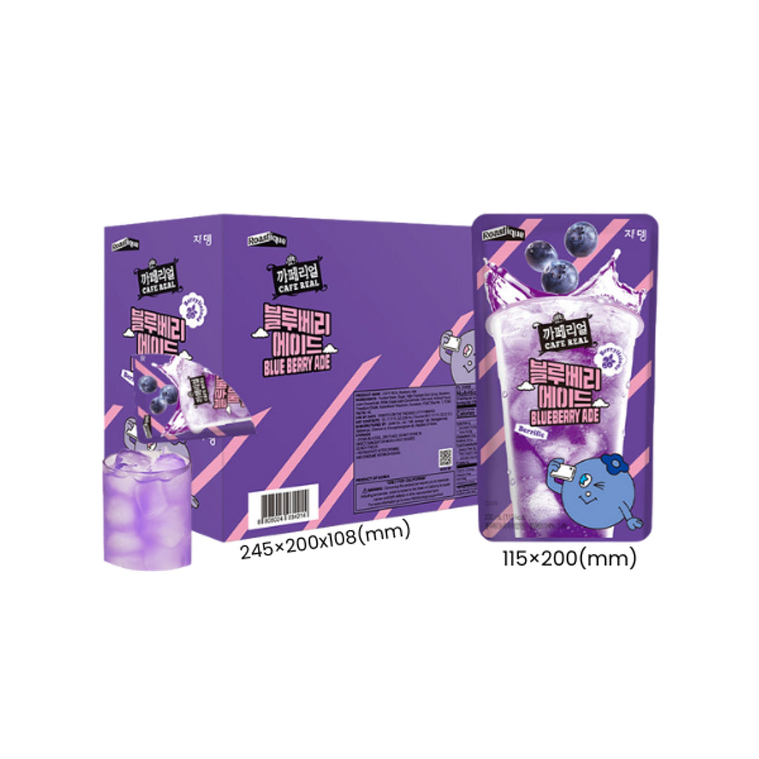 Jardin Cafe Real Blueberry Ade Drink 230ml
