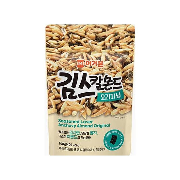 Murgerbon Seaweed Almond Snack 100g