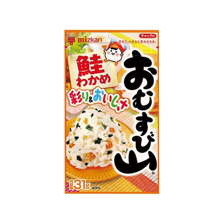 Mizkan Omusubi Yama Rice Seasoning Wakame 31g