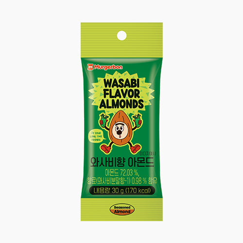 Murgerbon Wasabi Almond Snack 30g