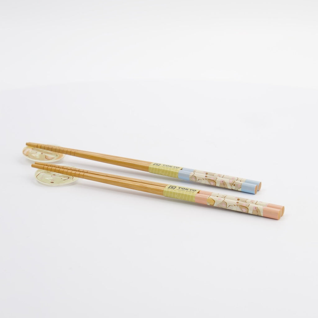 Chopstick Giftset/4 Kawaii Cats