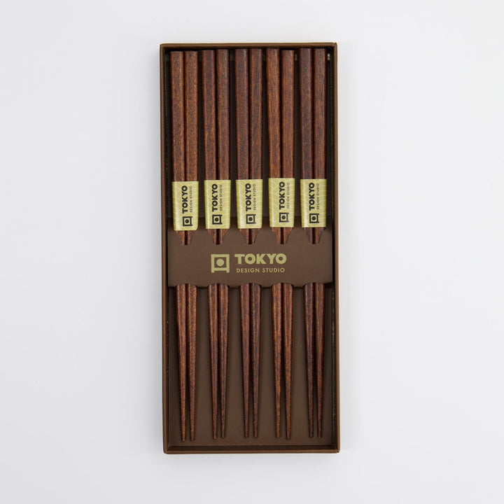 Chopstick Giftset/5 Golden Cloud