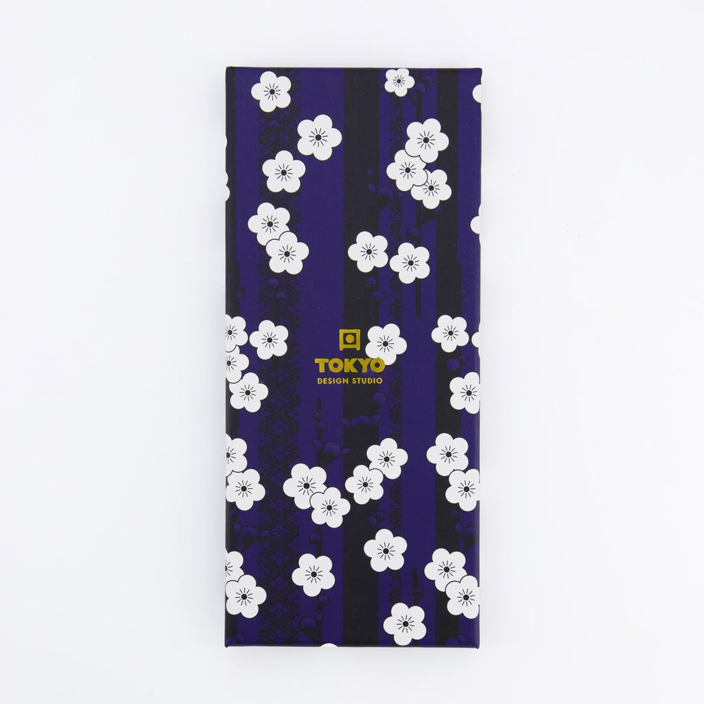 Chopstick Giftset/5 Blue Plum
