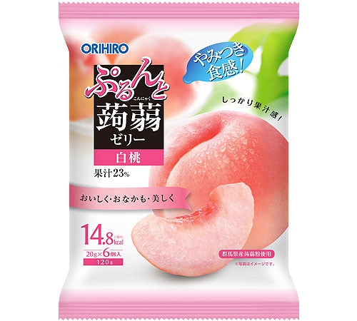 Konnyaku Peach 120G