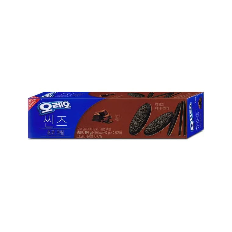 Oreo Choco Cream Thins Biscuits 84g
