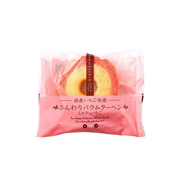 Baumkuchen Mini Strawberry Milk 60G