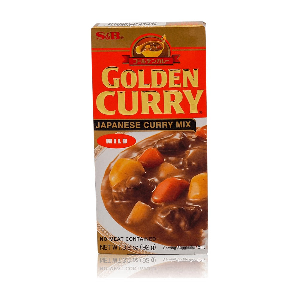 S&amp;B Gouden Curryroux, Amakuchi Mild 92 g
