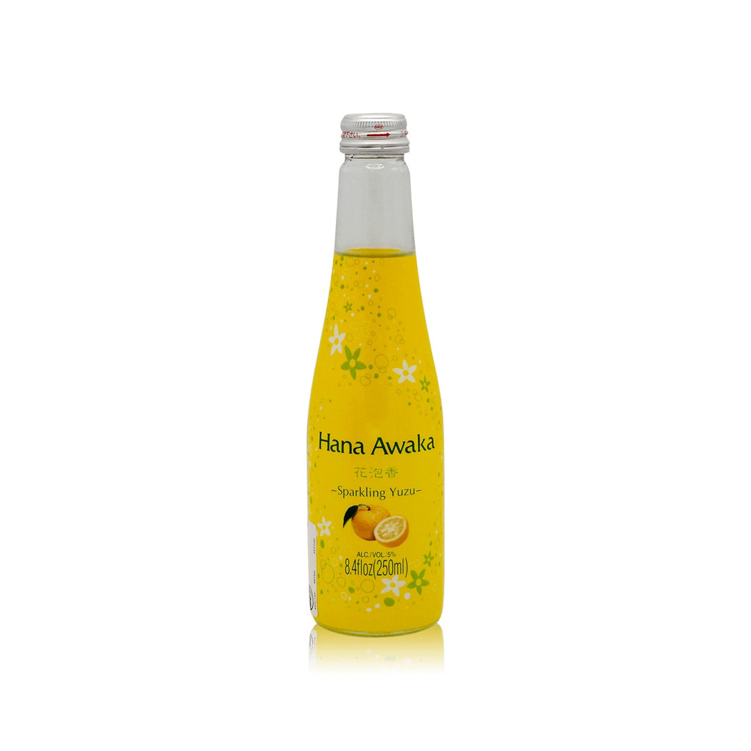 Hana Awaka Yuzu Sparkling Sake 250ML 5%