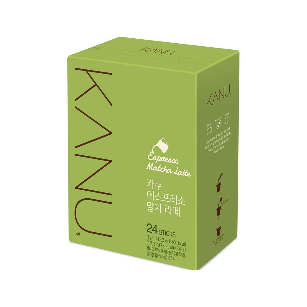 Dongsuh Kanu Espresso Matcha Latte Mix 415,2 g (24T)