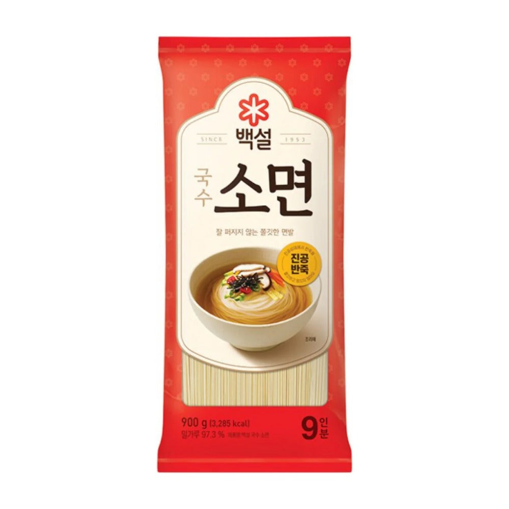 CJ Baeksul Somyeon Wheat Noodles 900g
