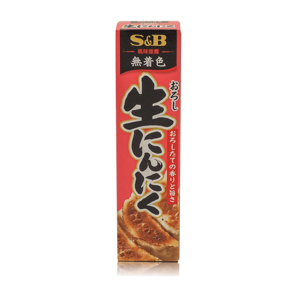 S&amp;B Oroshi Nama Ninniku Geraspte knoflookpasta 43 g