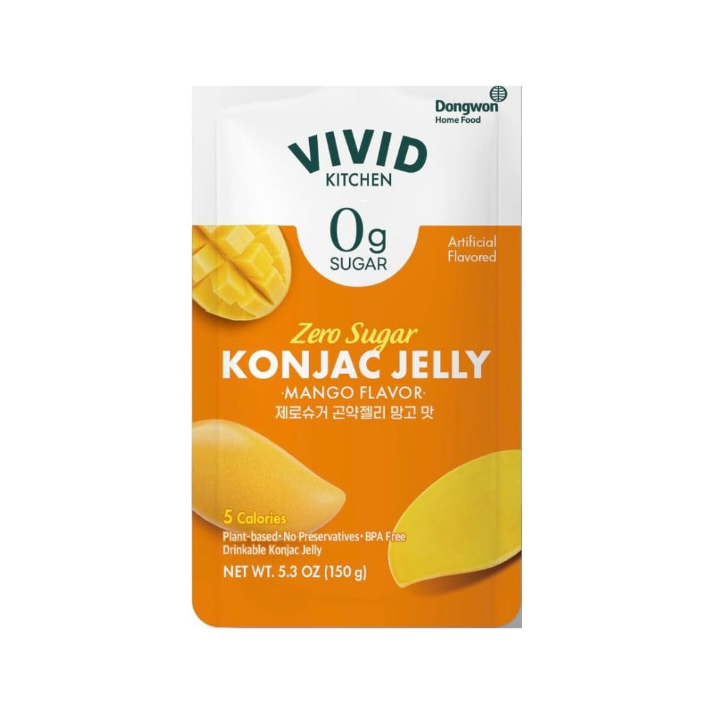 VIVID Zero Sugar Konjac Jelly Drink Mango 150g