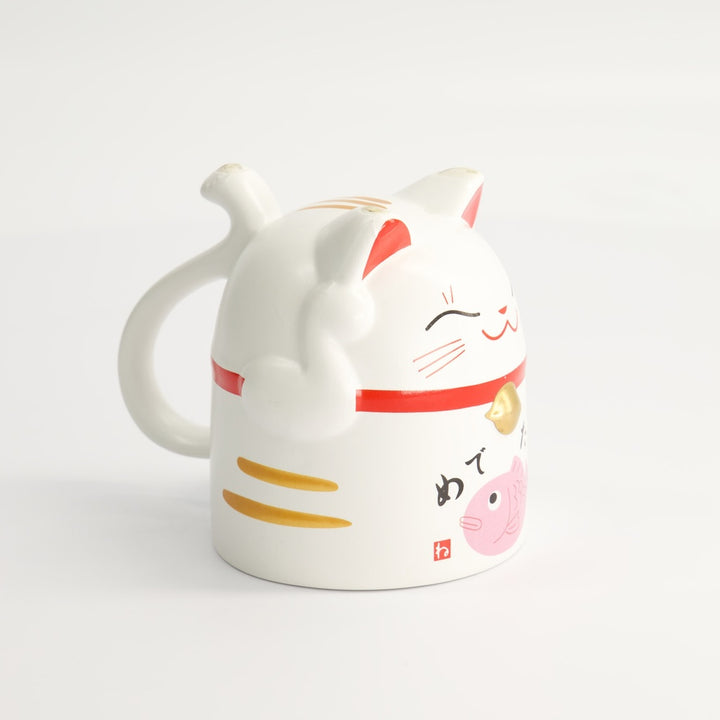 Kawaii Lucky Cat Mug Pink Giftset 8.7x10.2cm 350ml