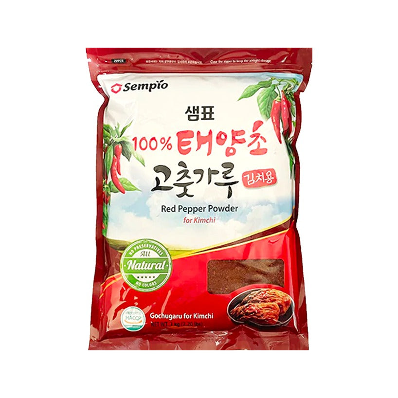 Sempio Gochugaru Korean Red Pepper Powder Coarse 3kg
