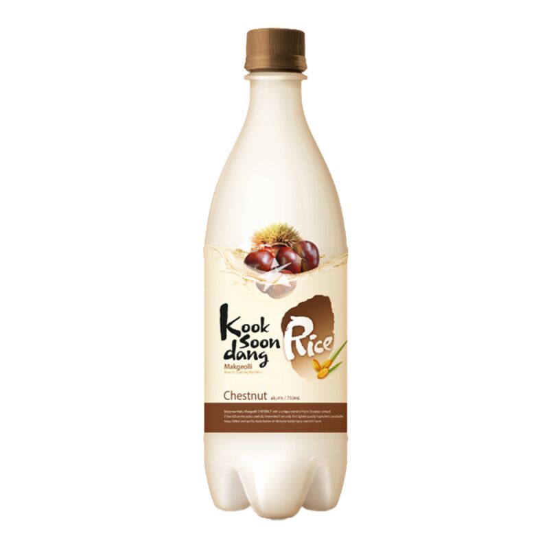 Rice Wine Chestnut Flavor [Makkeolli] 750ML 4%