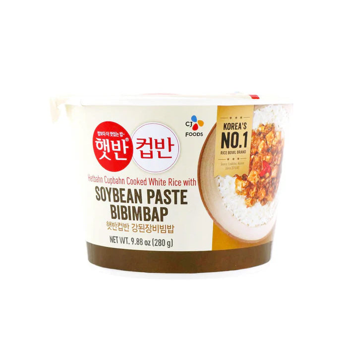 Seasoned Soybean Rice Cup 280G