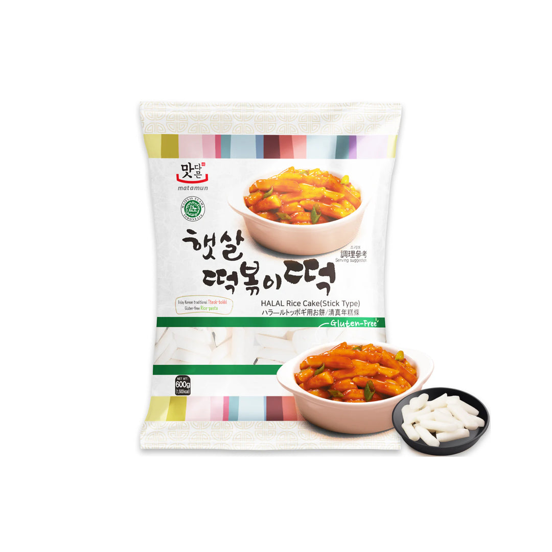 Teokbokki Rice Cake 600G [Halal] 600G