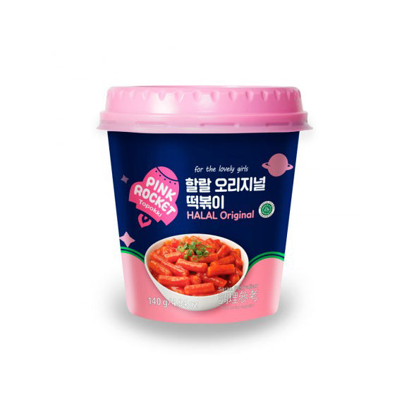 Pink Rocket Teokbokki Cup 140G [Halal]