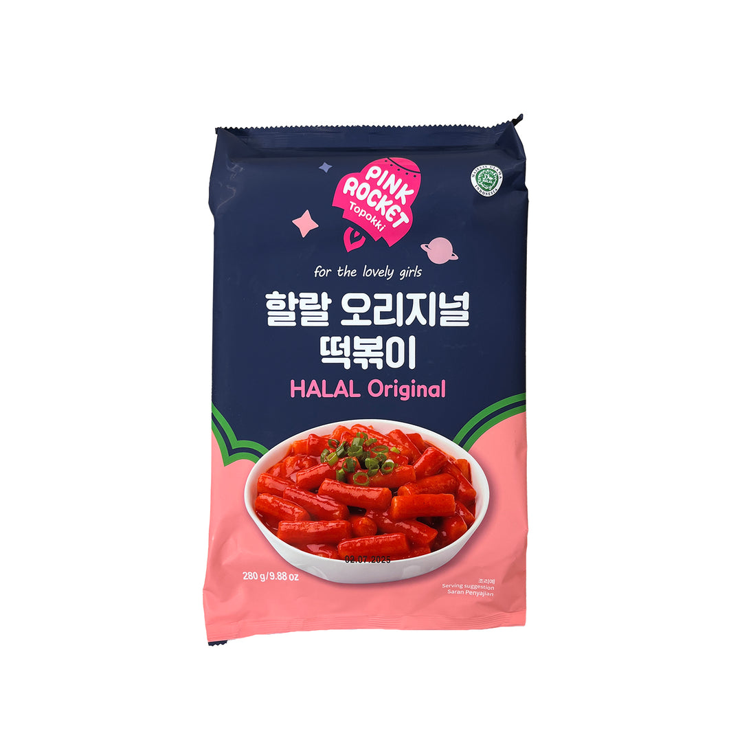 Pink Rocket Teokbokki Pouch 280G [Halal]