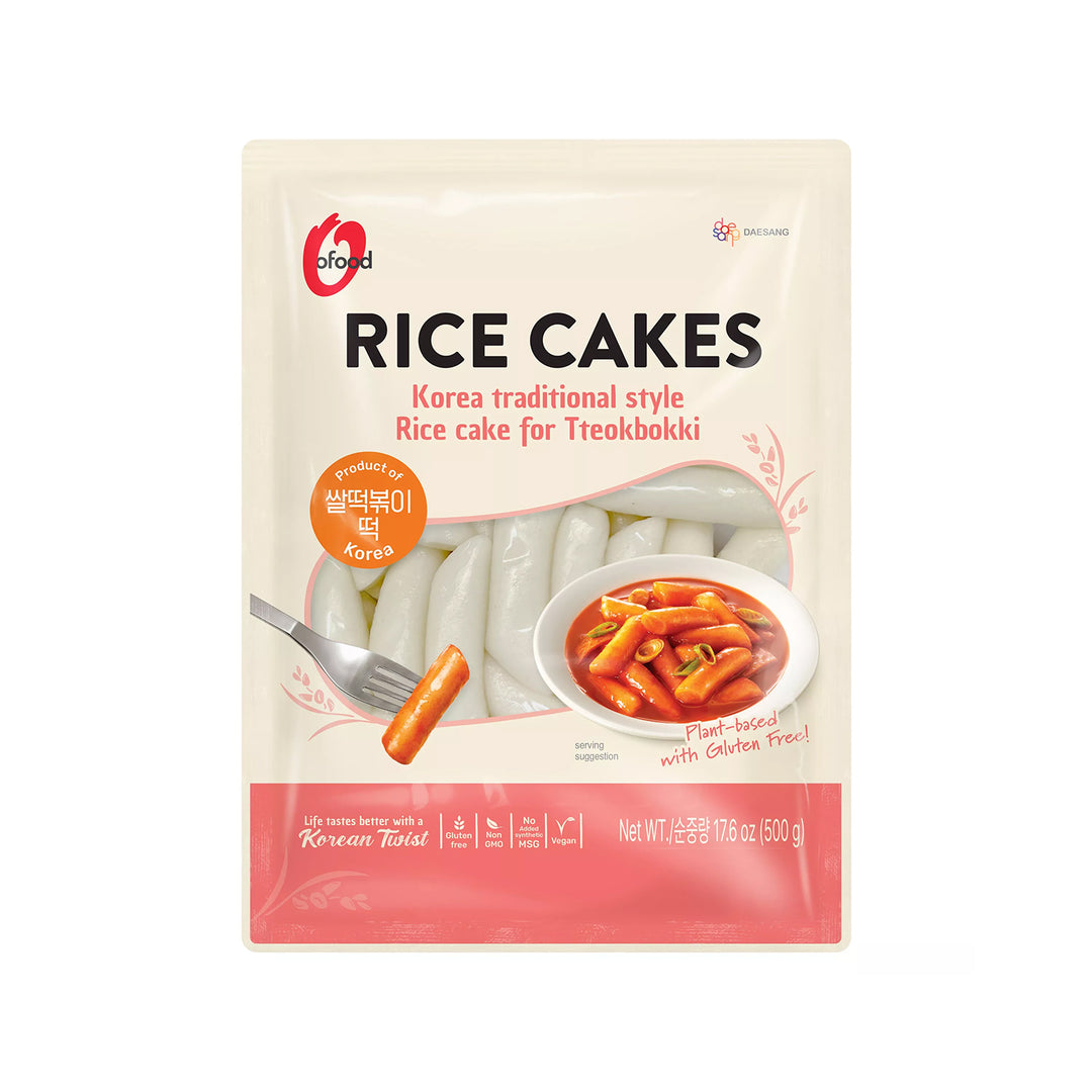 Daesang O’Food Rijstcake Tteokbokki Tteok 500G