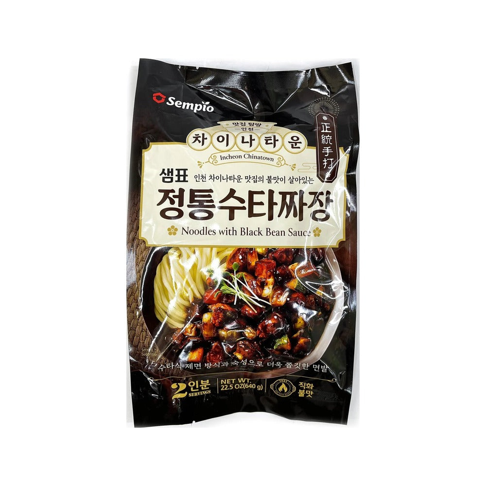 Sempio Instant Black Bean Jjajjang Noodles 640g