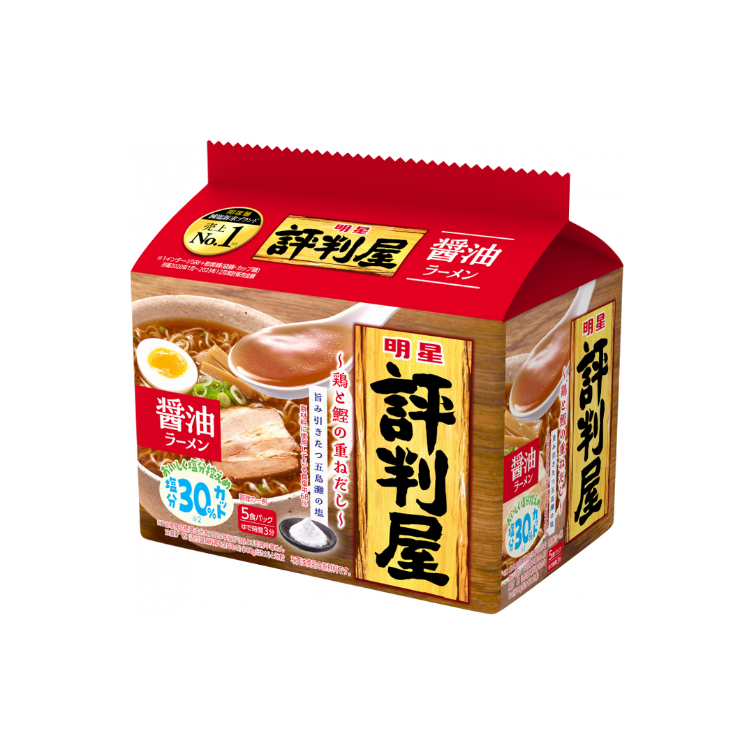 Hyobanya Shoyu Ramen 5P 84G