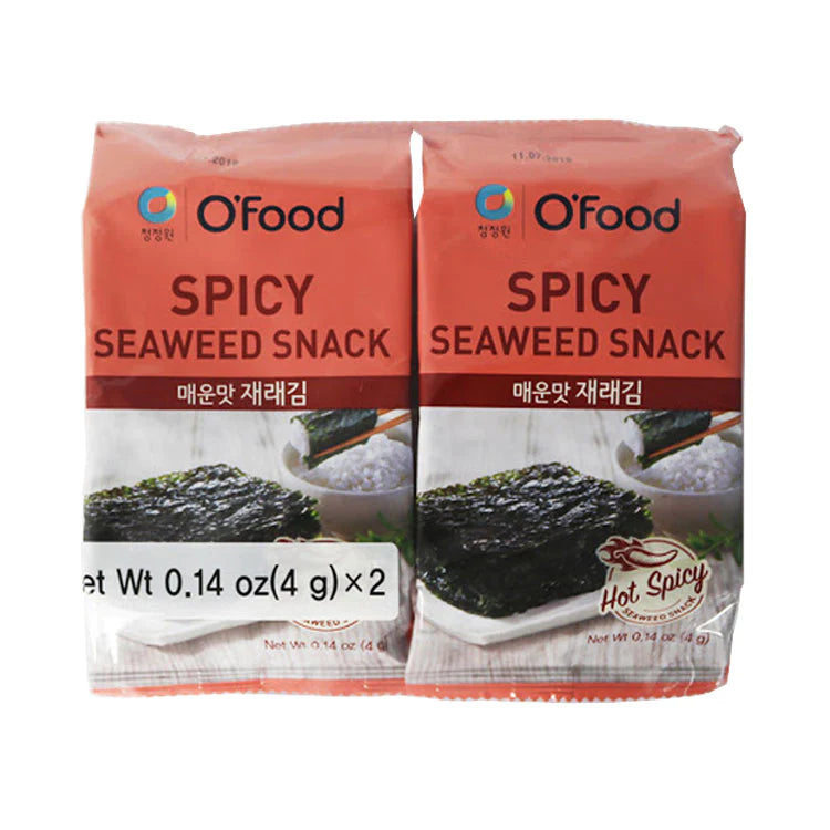 Spicy Seaweed Snack 4G 2P