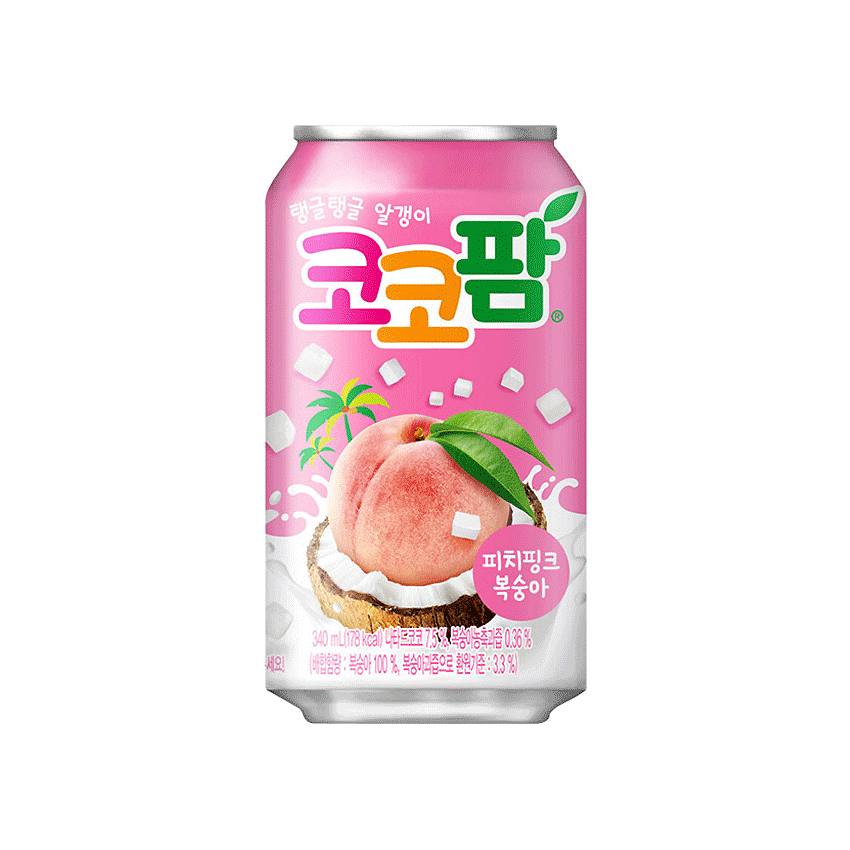 Cocopalm Pink Peach 340ML