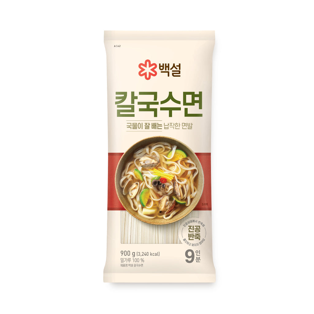 Flat Wheat Noodle [Kalkuksoo] 900G