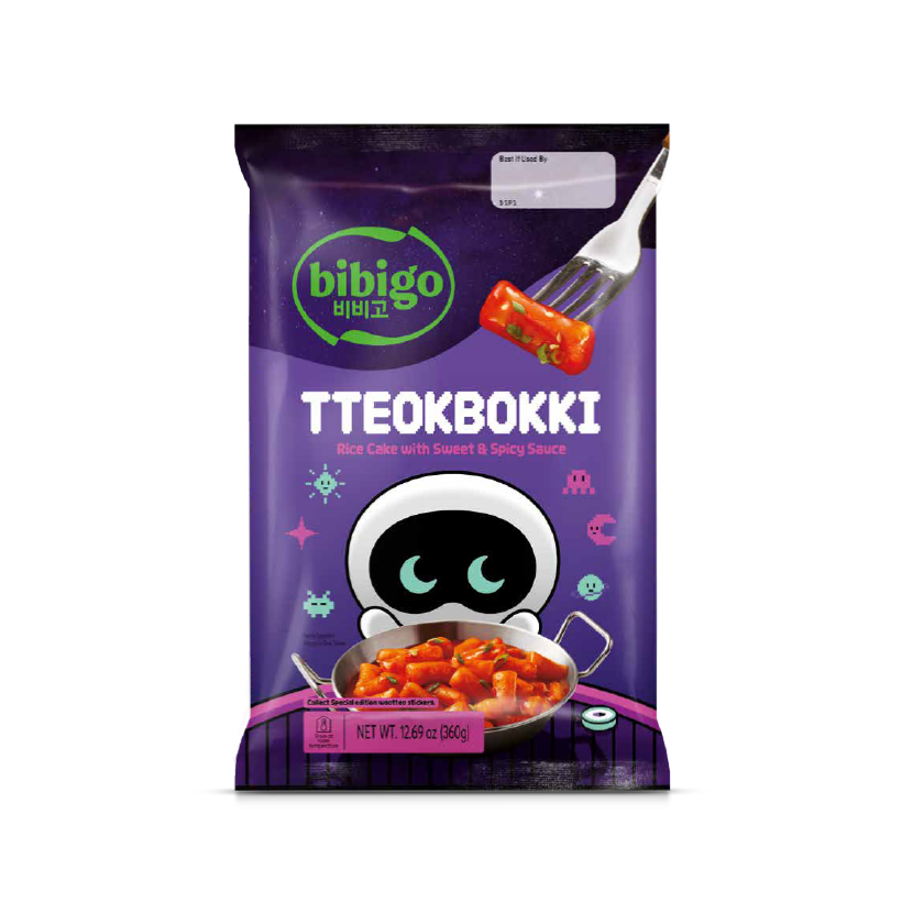 Cj Bibigo X Wootteo Tteokbokki Pouch Sweet Spicy 360G