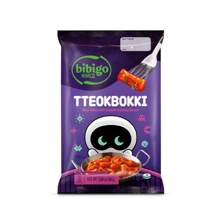 Cj Bibigo X Wootteo Tteokbokki Pouch Sweet Spicy 360G