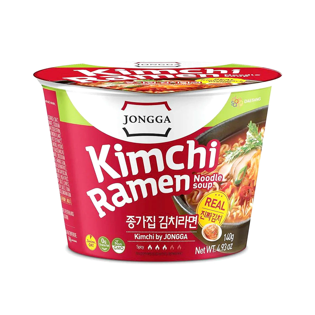 Jongga Spicy Kimchi Ramen Big Cup 140G