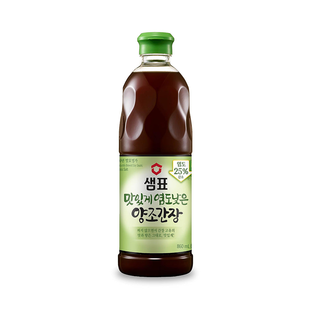 Naturally Brewed Soy Sauce, Less Salt 860ML