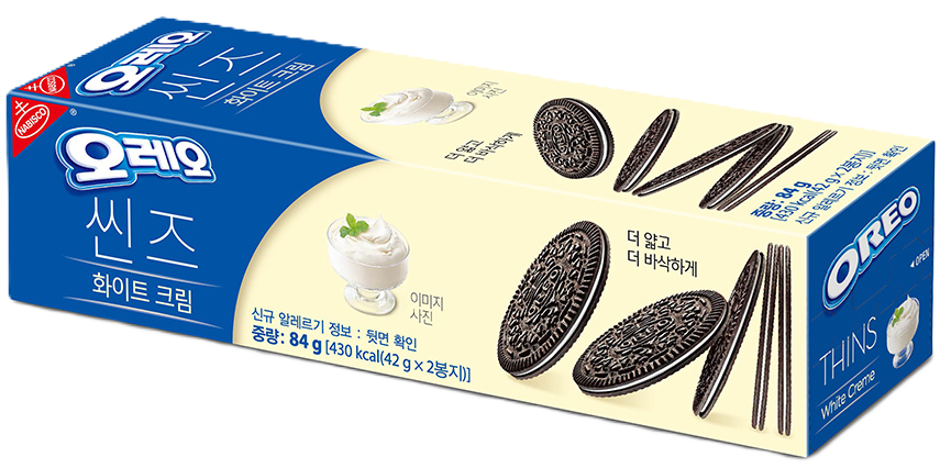 Oreo Thins White cream 84G