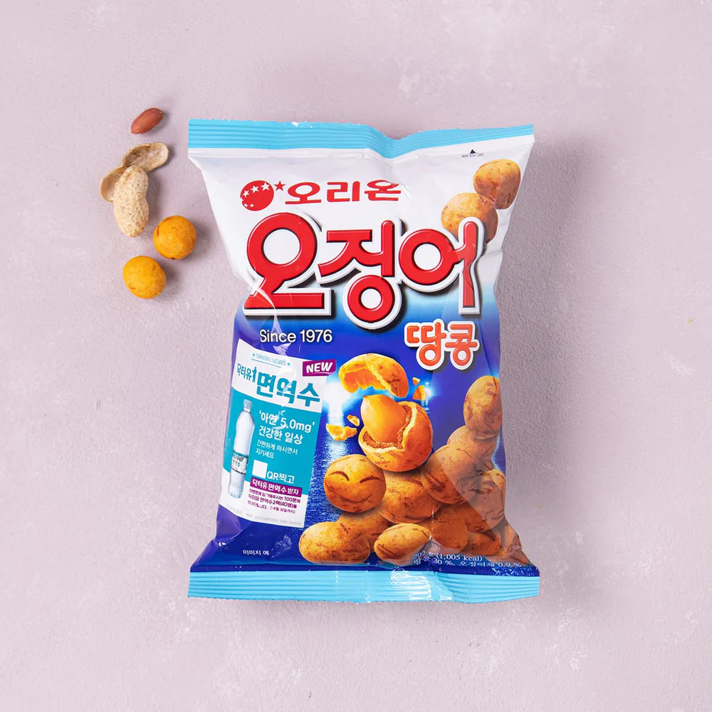 Orion Ojingeu Ttangkong Squid Peanut Snack 98g