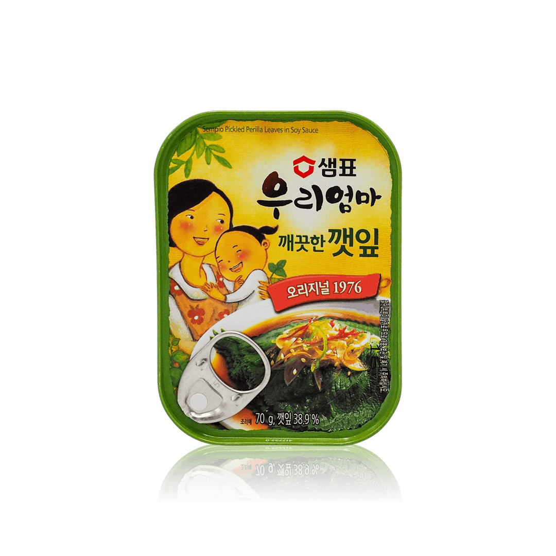 Sesame Leaves in Soy Sauce 70G